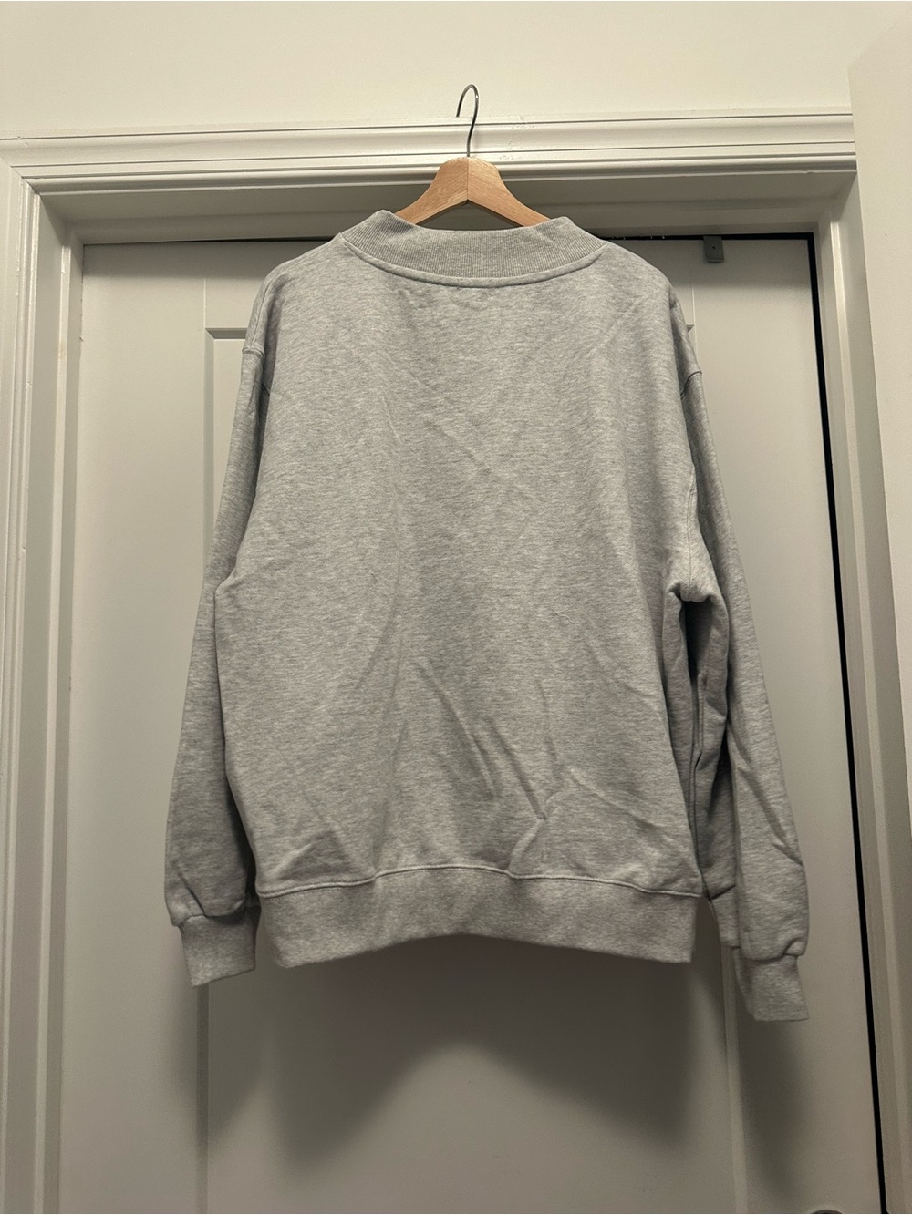 🎯❤️ Gray Mockneck Pullover Sweatshirt  - PARKE x TARGET - Size L/XL - Picture 9 of 12